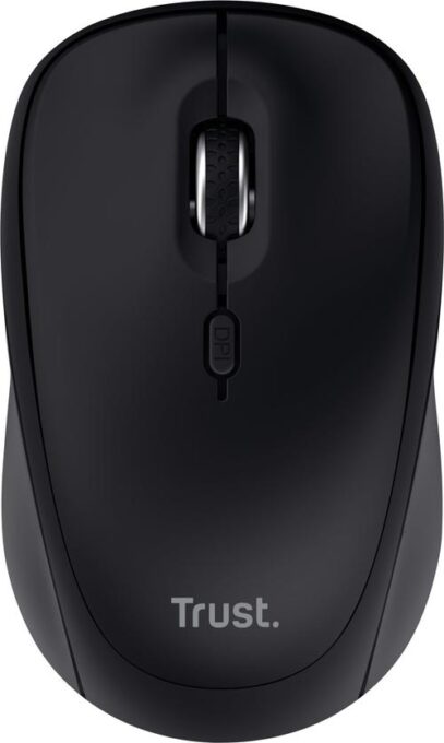 Mouse Wireless Trust IVY+ Eco 25440, Bluetooth, 1600 DPI, 3 butoane (Negru)