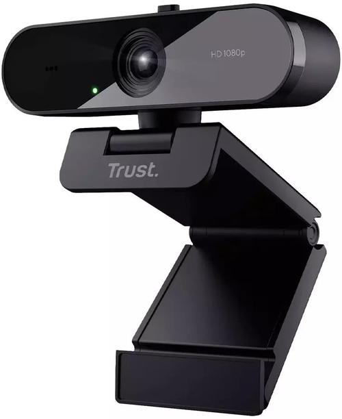 Camera web Trust TW-200, Full HD 1080p, USB (Negru)