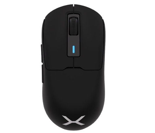 Mouse Krux Plasma, iluminare RGB, Wireless, Wired, USB (Negru)