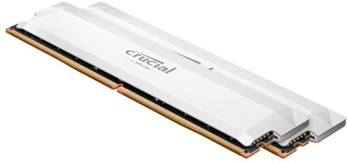 Memorii Crucial Pro OC White Intel XMP 3.0/AMD EXPO, 32GB (16GBx2), DDR5-6400MHz, CL32, Dual Channel