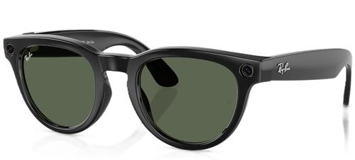 Ochelari de soare Smart Ray-ban META Headliner Shiny RW4009F, Wi-Fi 6, Bluetooth, Aparat foto cu filmare, Asistent vocal, 32GB Flash, Meta AI integrat, Lentile Verzi (Negru/Verde) 1 Ochelari de soare Smart Ray-ban META Headliner Shiny RW4009F, Wi-Fi 6, Bluetooth, Aparat foto cu filmare, Asistent vocal, 32GB Flash, Meta AI integrat, Lentile Verzi (Negru/Verde)