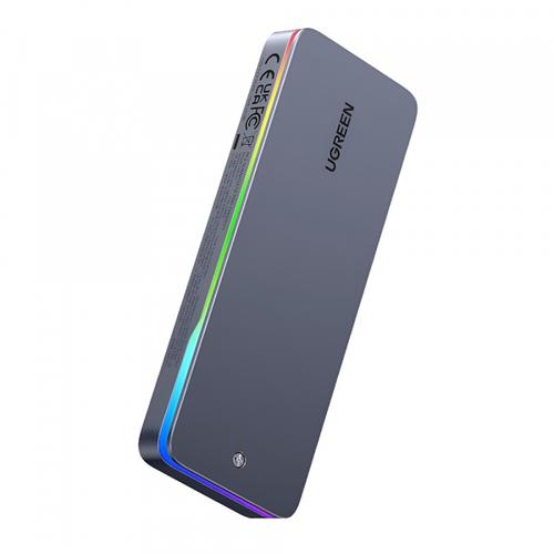 Rack SSD UGREEN CM777 (25665) pentru M.2 NVMe, max 8 TB, 20Gbps, USB Type-C (Negru) 1 Rack SSD UGREEN CM777 (25665) pentru M.2 NVMe, max 8 TB, 20Gbps, USB Type-C (Negru)