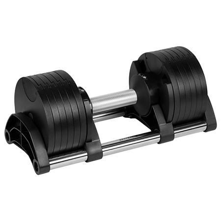 Gantera reglabila automat Rebel Active RBA-2332-24, 24kg (Negru) 1 Gantera reglabila automat Rebel Active RBA-2332-24, 24kg (Negru)