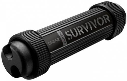 Stick USB Corsair Survivor Stealth 128GB USB 3.0, rezistent la apa si socuri 1 Stick USB Corsair Survivor Stealth 128GB USB 3.0, rezistent la apa si socuri