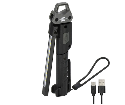 Lanterna Brennenstuhl HL 400 AC, USB, 400 lm (Negru)