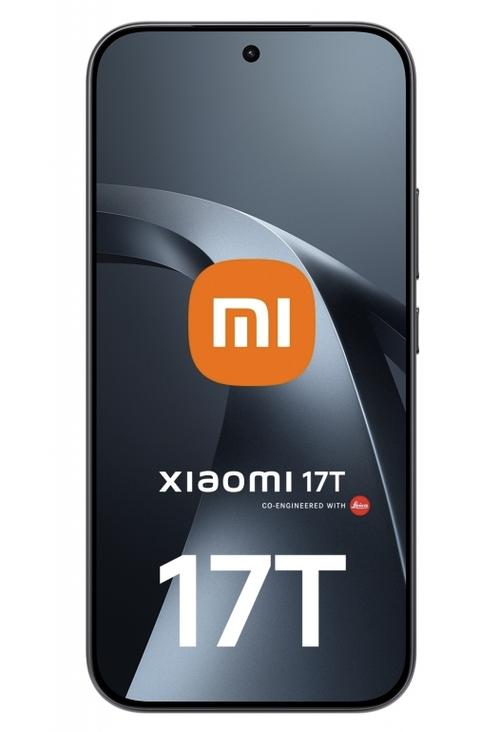 Telefon Mobil Xiaomi 17T, Procesor Mediatek Dimensity 8500 Ultra Octa-Core, AMOLED touchscreen 6.59inch, 12GB RAM, 256GB Flash, Camera Tripla 50+50+12MP, Wi-Fi, 5G, Dual SIM, Android (Negru)