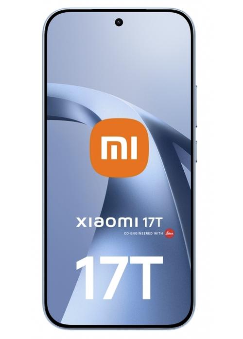 Telefon Mobil Xiaomi 17T, Procesor Mediatek Dimensity 8500 Ultra Octa-Core, AMOLED touchscreen 6.59inch, 12GB RAM, 256GB Flash, Camera Tripla 50+50+12MP, Wi-Fi, 5G, Dual SIM, Android (Albastru)