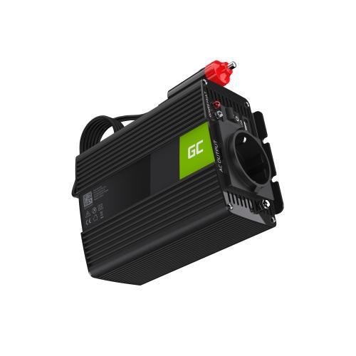 Invertor de tensiune 150W/300W 12V la 230V Volt USB DC AC Unda sinusoidala pura Green Cell