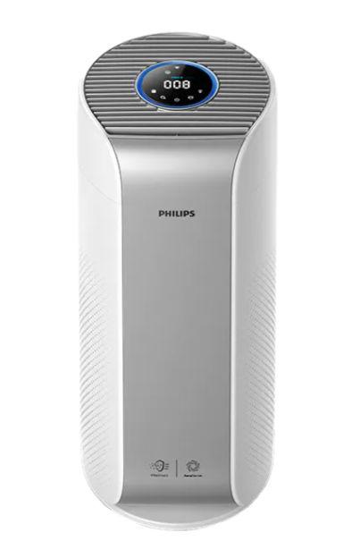 Purificator de aer Philips AC3059/51, Filtru HEPA, 520 mc/h, 58 W, Recomandat pentru incaperi de pana la 62 mp (Alb/Gri)