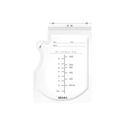Pungi stocare lapte matern Beaba B911738, 250ml x 50