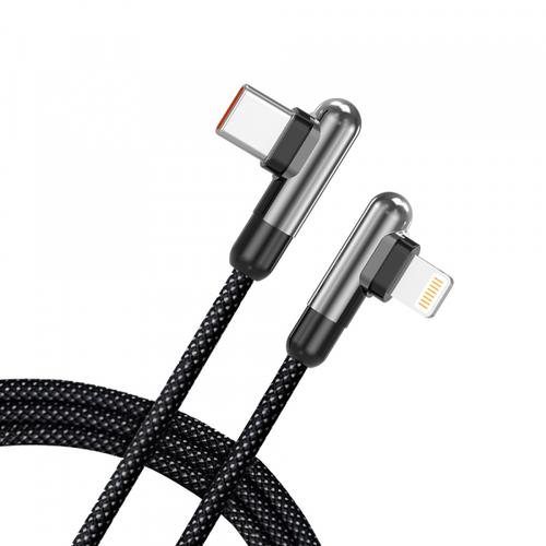 Cablu Date si Incarcare USB-C - Lightning Lito LD13CL, 30W, 1m, Negru