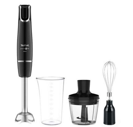 Mixer vertical Tefal InfinyForce 3 in 1 HB943838, 1000W, tocator 500ml, pahar 800ml, tel, controlul treptelor de viteza (Negru)