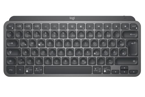 Tastatura Wireless LOGITECH MX Keys Mini Minimalist, Illuminata, Layout UK (Negru)