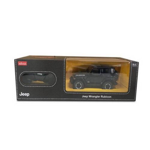 Masina cu telecomanda Jeep Wrangler, scara 1:24, Negru