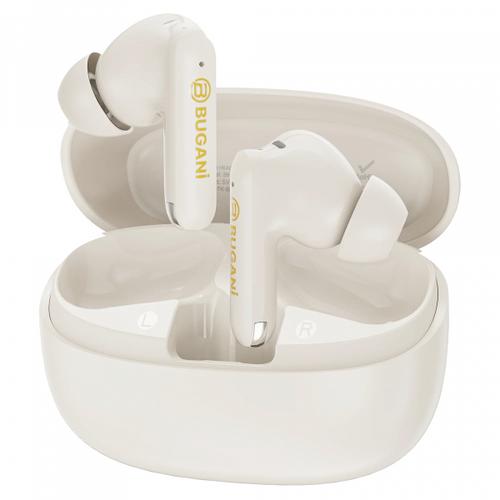 Casti True Wireless Bugani Freebuds B20, Bluetooth, ANC, Crem Deschis
