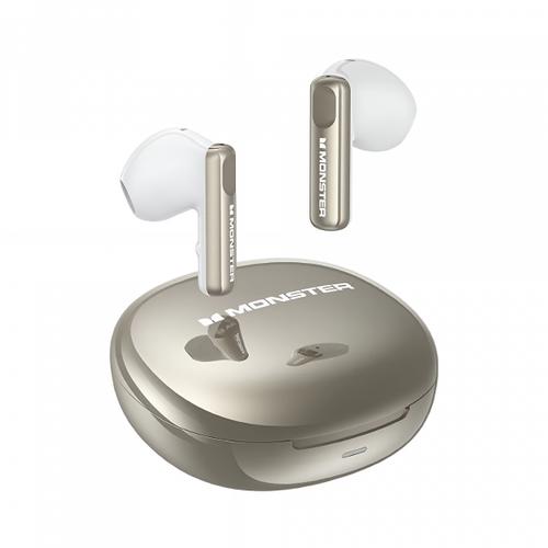 Casti True Wireless Monster N-Lite 209, Bluetooth, Argintiu