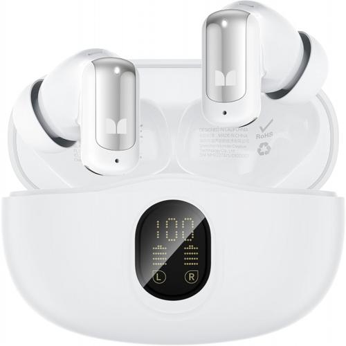 Casti True Wireless Monster N-Lite 217, Bluetooth, Alb