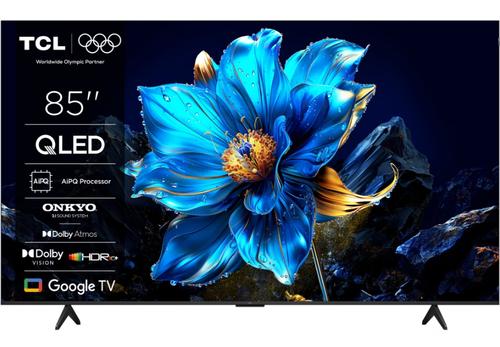Televizor QLED TCL 216 cm (85inch) 85P7K, Ultra HD 4K, Smart TV, WiFi, CI+