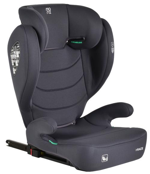Scaun auto Moni i-Race, IsoFix, i-Size, 100-150 cm, Gri