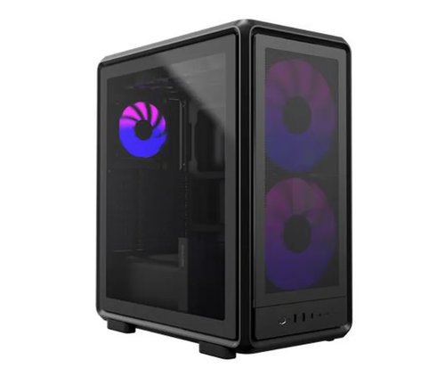 Carcasa CoolerMaster MasterFrame 500 Mesh aRGB, Middle Tower, Fara sursa (Negru)