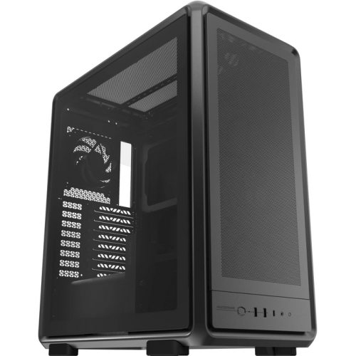 Carcasa CoolerMaster MasterFrame 500 Mesh, Middle Tower, Fara sursa (Negru)