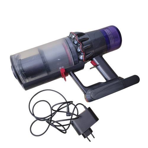 Aspirator vertical Dyson V11 Fluffy (2023), 60 minute autonomie, 0.76 L (Nichel/Rosu) 1 Aspirator vertical Dyson V11 Fluffy (2023), 60 minute autonomie, 0.76 L (Nichel/Rosu)