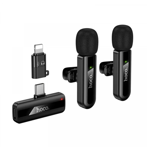 Lavaliera HOCO L20A, USB-C / Lightning, Set 2 bucati, Negru 1 Lavaliera HOCO L20A, USB-C / Lightning, Set 2 bucati, Negru