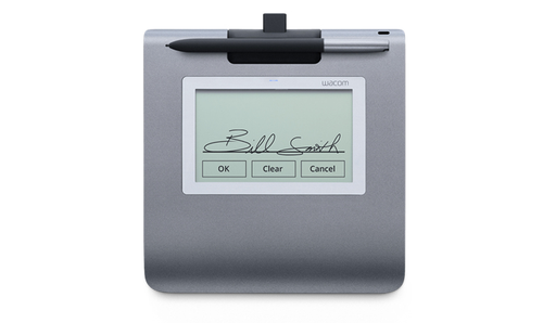 Tableta grafica pentru semnaturi Wacom STU-430-CH2, 4.5inch, Sign PRO PDF inclus (Gri)