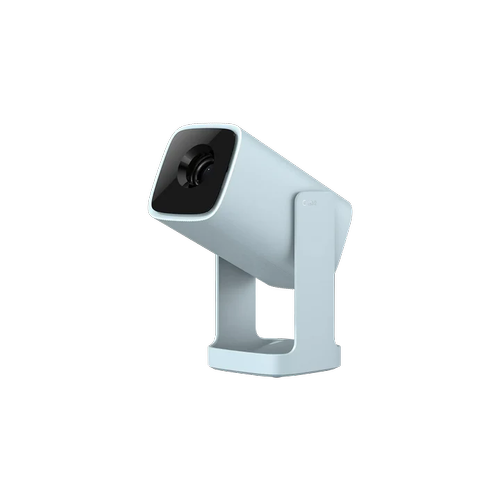 Videoproiector Xiaomi Wanbo Cube 1, LCD, 200 ISO lumeni, Android TV 11, Difuzor 8 W, HDMI, USB, AUX (Albastru)