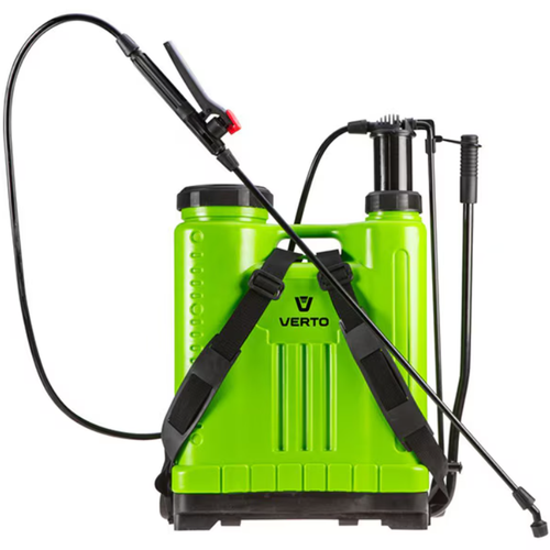 Pompa de stropit manual Verto 15G507, 15l, 2.5-3.5 bar (Verde)