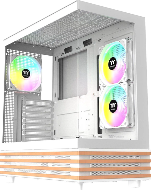 Carcasa Thermaltake View 270 Plus WS aRGB, Middle Tower, Fara sursa (Alb)