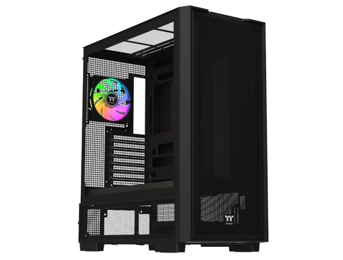 Carcasa Thermaltake S380 TG aRGB, Middle Tower, Fara sursa (Negru)