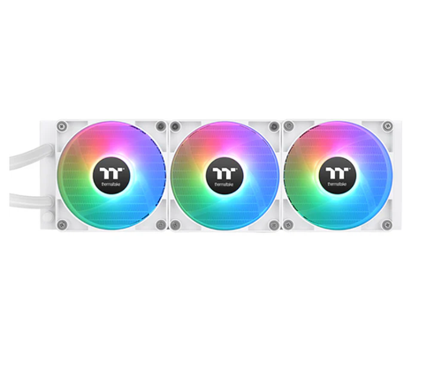 Cooler CPU All in One Thermaltake TH360 V2 ARGB, 360mm 2000 RPM, Racire cu lichid (Alb)