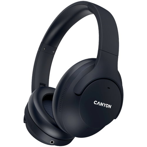 Casti Stereo Wireless CANYON OnRiff 10, Bluetooth 5.3, ANC, Hi-Fi, Autonomie 25 ore, Microfon (Negru) 1 Casti Stereo Wireless CANYON OnRiff 10, Bluetooth 5.3, ANC, Hi-Fi, Autonomie 25 ore, Microfon (Negru)