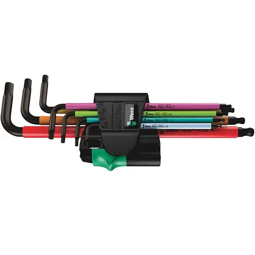 Set chei imbus cu profil hexagonal, multicolor, magnetic, 1.5-6 mm, 7 piese, Wera 1 Set chei imbus cu profil hexagonal, multicolor, magnetic, 1.5-6 mm, 7 piese, Wera