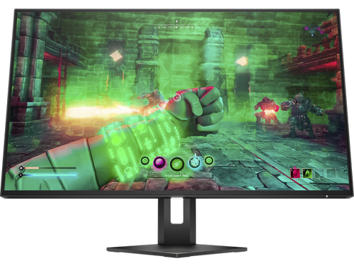 Monitor Gaming IPS HP LED OMEN 27inch 27u, Ultra HD (3840 x 2160), HDMI, DisplayPort, AMD FreeSync, Boxe, 144 Hz, 1 ms (Negru)