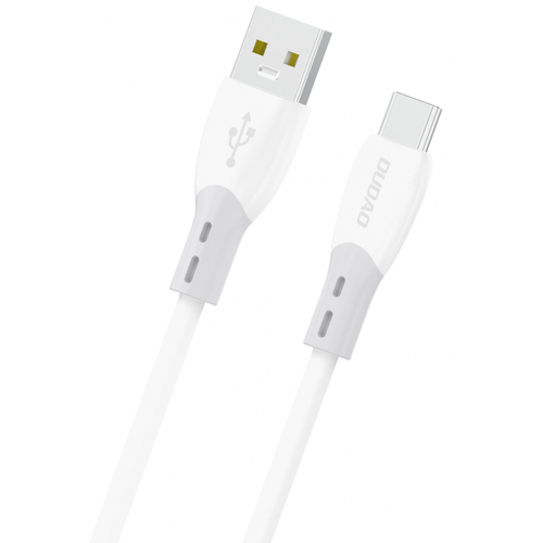Cablu Date si Incarcare USB-A - USB-C Dudao L25ST, 100W, 1m, Alb