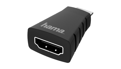 Adaptor Hama 200347, HDMI - miniHDMI Ultra-HD, 4K (Negru) 1 Adaptor Hama 200347, HDMI - miniHDMI Ultra-HD, 4K (Negru)