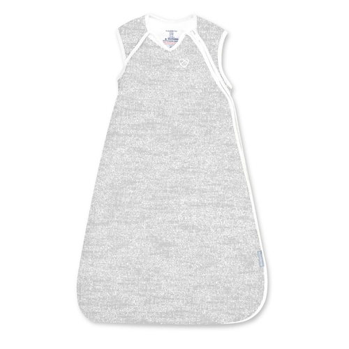 Sac de dormit Ingenuity Swaddle Me Night Sack Sleeper, 3-18 luni, 2.5 TOG, bumbac, Gri 1 Sac de dormit Ingenuity Swaddle Me Night Sack Sleeper, 3-18 luni, 2.5 TOG, bumbac, Gri