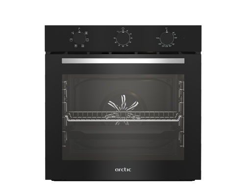 Cuptor incorporabil Arctic ARVIE1110BD, Electric, 72 l, AeroCooking, 6 functii, Clasa A (Negru)