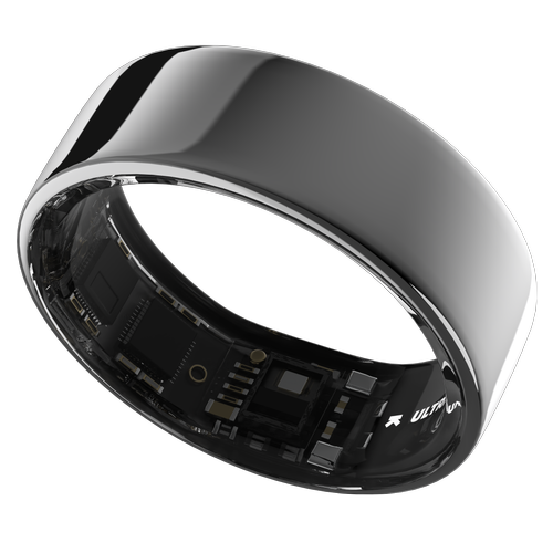 Smart Ring Ultrahuman Ring Air UHRA-AS-12, Bluetooth BLE5, HRV, VO2 Max, Android/iOS, Monitorizare ritm cardiac, Saturatie Oxigen, Autonomie 6 zile, 22.3 mm (Argintiu)