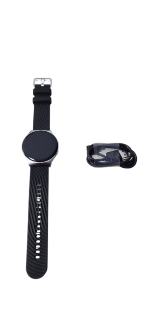 Smartwatch Motorola Moto Watch 120, Ecran AMOLED 1.43inch, Bluetooth, Asistent AI, Microfon, Difuzor, IP68 (Argintiu)