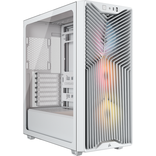 Carcasa Corsair 3200D RS ARGB, Mid-Tower, ATX, 3 ventilatoare incluse RS120 ARGB, Alb 1 Carcasa Corsair 3200D RS ARGB, Mid-Tower, ATX, 3 ventilatoare incluse RS120 ARGB, Alb