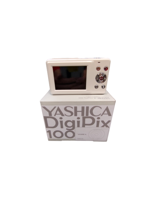 Aparat foto compact Yashica DigiPix 100 YAS-DG100PP-WH, 8MP, Filmare FHD, Zoom digital 8x, Ecran IPS 2.4inch, USB-C (Alb) 1 Aparat foto compact Yashica DigiPix 100 YAS-DG100PP-WH, 8MP, Filmare FHD, Zoom digital 8x, Ecran IPS 2.4inch, USB-C (Alb)