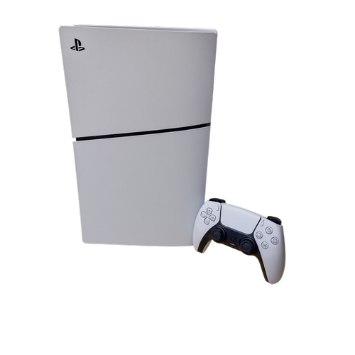 Consola PlayStation 5 Digital Edition (PS5) Slim, 825GB SSD (Alb)