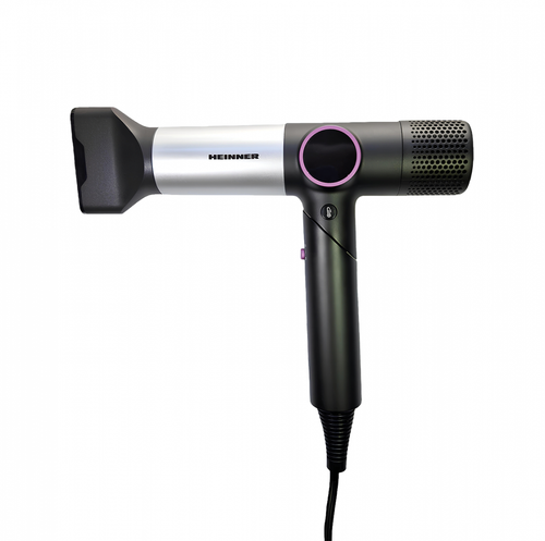 Uscator de par profesional HEINNER HHD-Y16DBLDC-SBP, 1600 W, 2 trepte putere, 3 setari temperatura, Maner pliabil, Afisaj digital (Negru/Gri) 1 Uscator de par profesional HEINNER HHD-Y16DBLDC-SBP, 1600 W, 2 trepte putere, 3 setari temperatura, Maner pliabil, Afisaj digital (Negru/Gri)