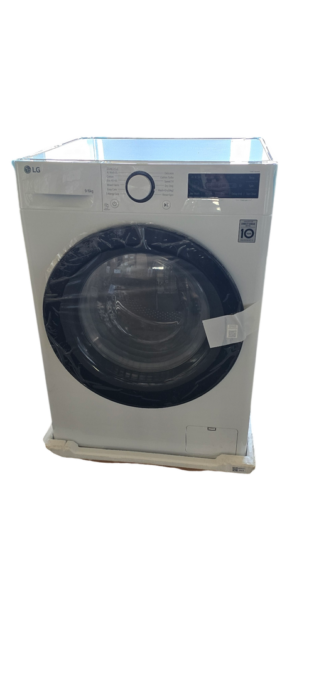 Masina de spalat rufe cu uscator LG F4DR509SBW, 9 kg Spalare, 6 kg Uscare, 1400 rpm, Clasa B, Motor Direct Drive, TurboWash, Alb