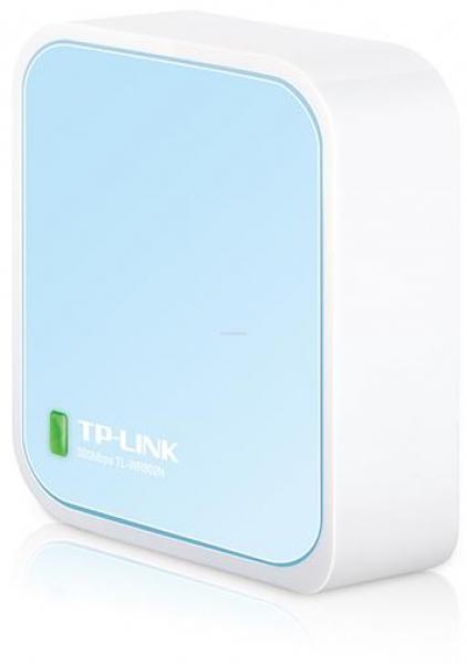 Router Wireless Nano TP-Link TL-WR802N, 300 Mbps, Antena interna 1 Router Wireless Nano TP-Link TL-WR802N, 300 Mbps, Antena interna
