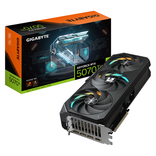 Placa video GIGABYTE GeForce RTX 5070 Ti GAMING 16GB GDDR7 256-bit DLSS 4.0