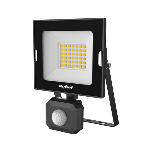 Reflector LED Rebel URZ3615, cu senzor de miscare 30 W, 4000 k, 2550 lm, IP44